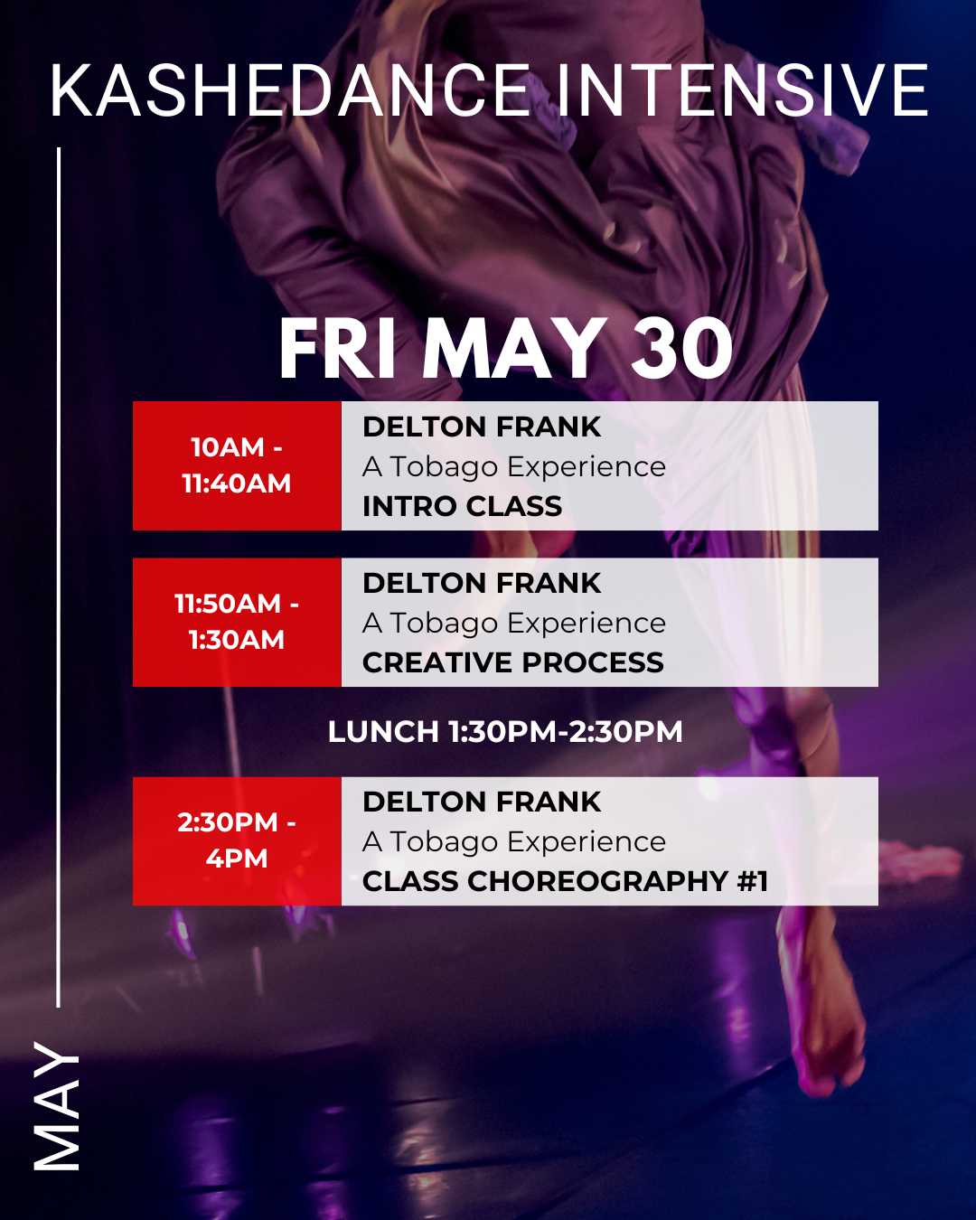 May 30th Day Package