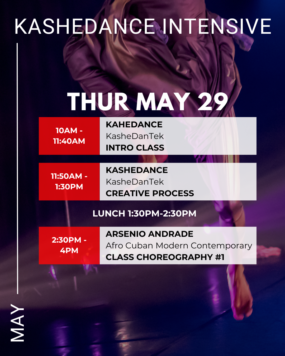 May 29th Day Package