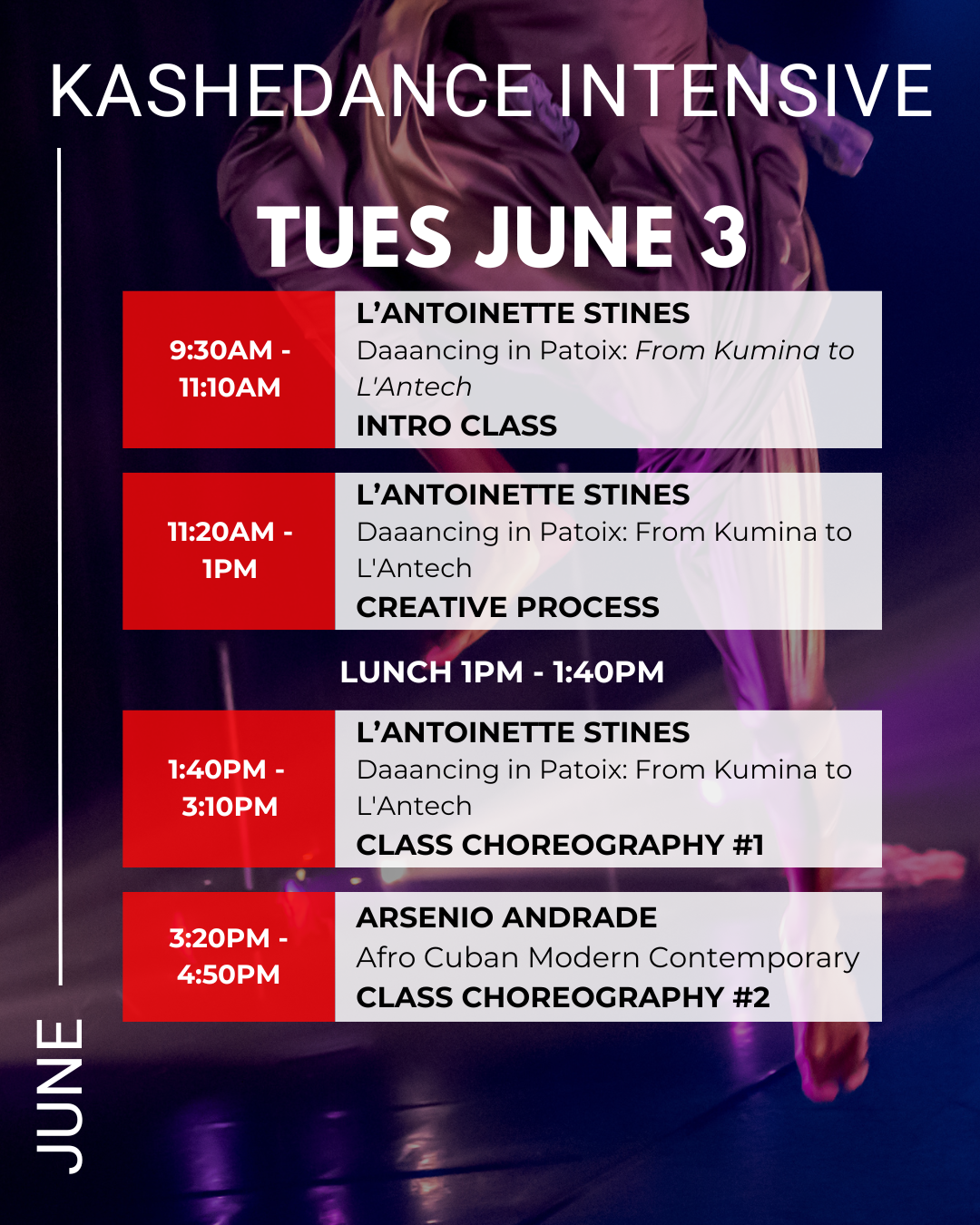 June 3rd Day Package