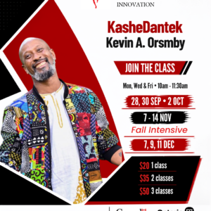 KasheDantek Afro-Contemporary with Kevin A. Ormsby on Fri, Dec 11th